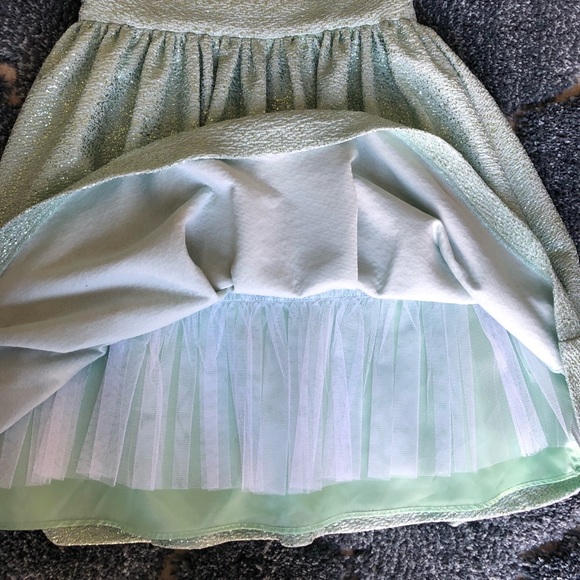 Teal sparkly dress - Picture 3 of 4